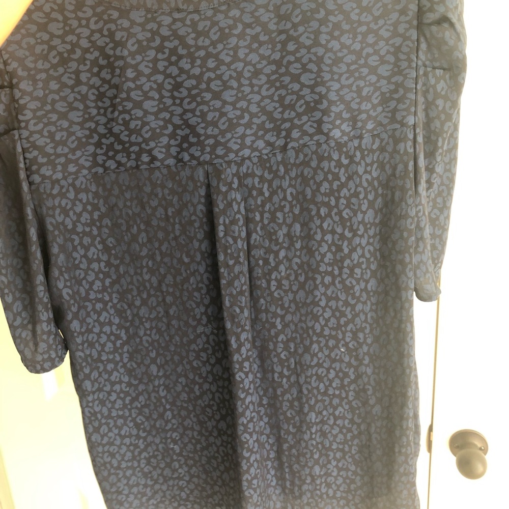 Navy blouse - Picture 3 of 4